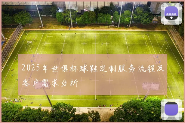 2025年世俱杯球鞋定制服务流程及客户需求分析