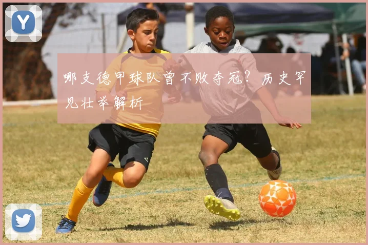哪支德甲球队曾不败夺冠？历史罕见壮举解析