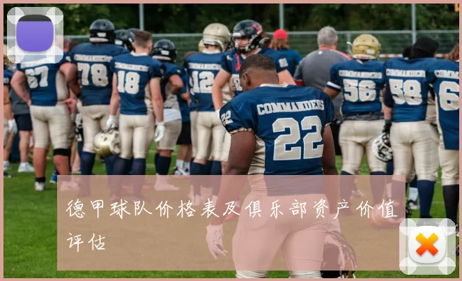 德甲球队价格表及俱乐部资产价值评估